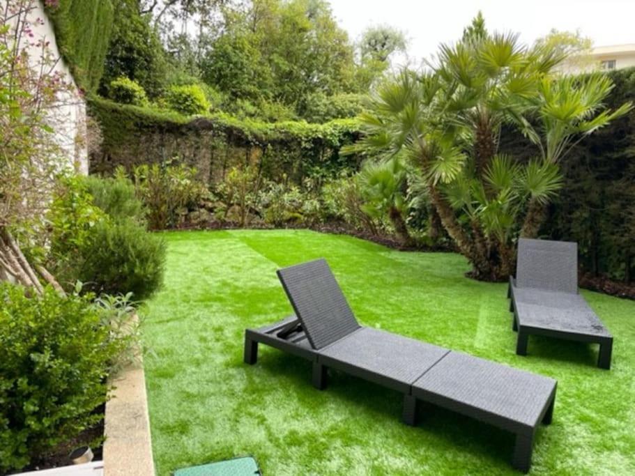 Apartamento T2 Avec Terrasse Et Jardin Cannes Exterior foto